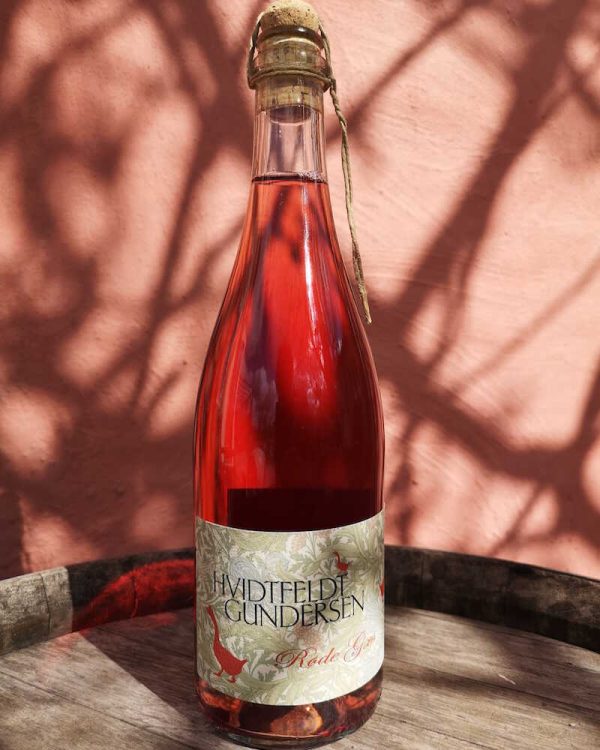 Røde Gæs Rosé - Vin fra Hideaway Vingård